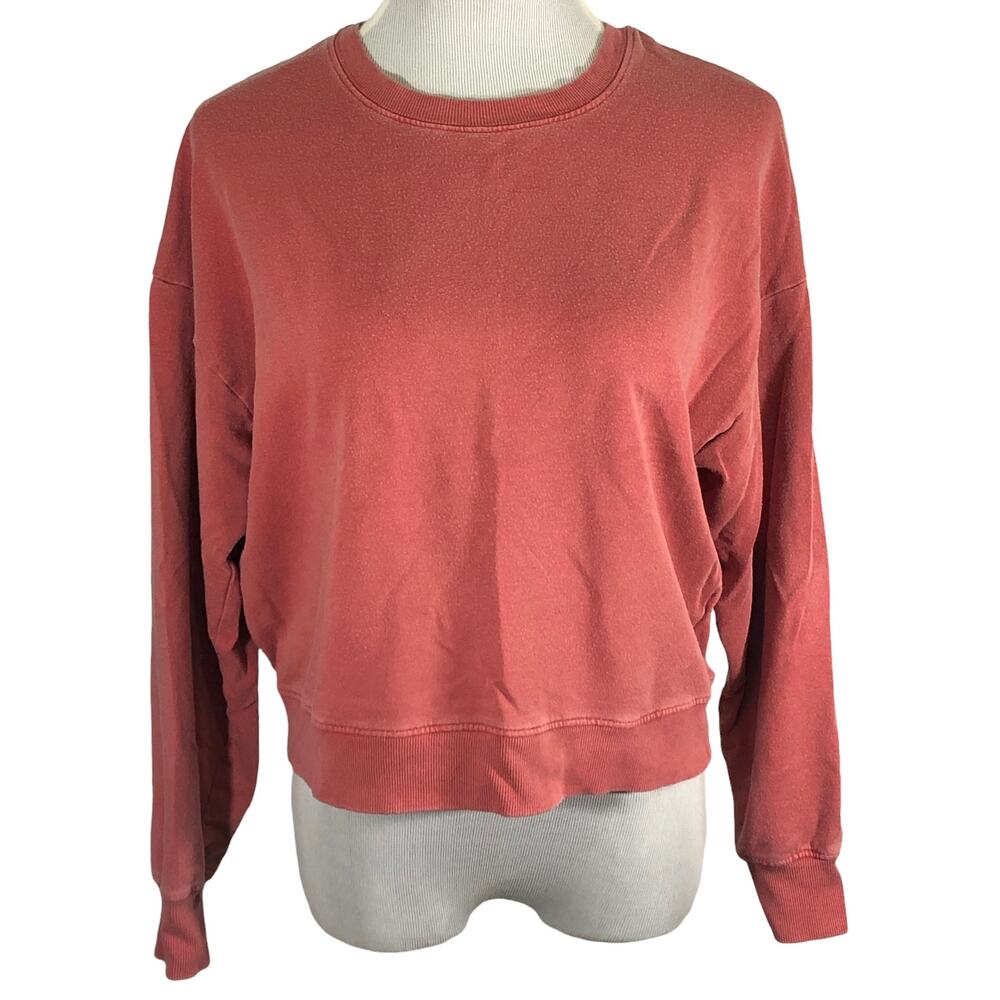 Rivet & Thread Madewell Women's Pullover Sweatshirt Pink SIZE Small